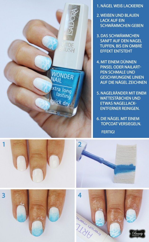 Summerfeeling Manicure | Pool Nails