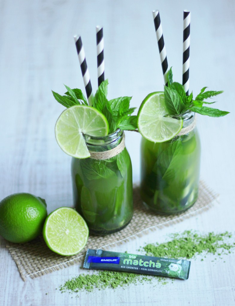 Matcha Mint Ice Tea